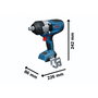 Bosch GDS18V-1600H Clé à choc sans fil 3/4''