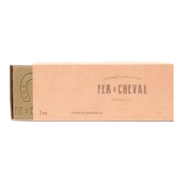 FER A CHEVAL Savon de Marseille coupé 1 kg