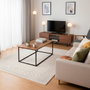 Max Home Table Basse Marron et Noir
