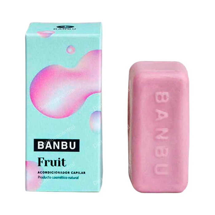 BANBU Conditionneur capillaire solide aux fruits 50 Gr. BANBU Conditionneur capillaire solide aux fruits 50 Gr.