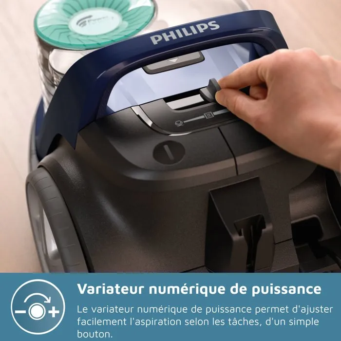 Philips FC9557/09 Série 5000 Aspirateur sans sac Noir intense