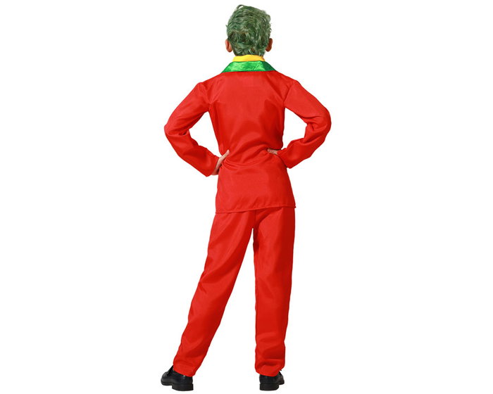 atosa Déguisement de Clown Rouge avec Veste pour Enfant atosa Déguisement de Clown Rouge avec Veste pour Enfant
