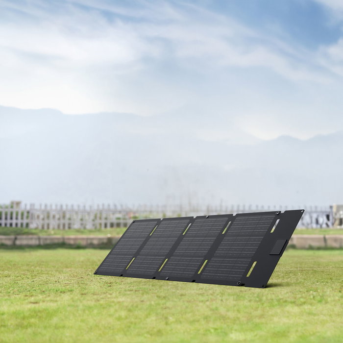 Ecoflow Panneau solaire photovoltaïque EFSOLAR45-TYPE-C 45 W Portable Pliable