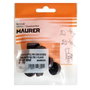 MAURER Patin marron à feutre Ø20 (blister 8 unités)