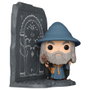Funko POP! Deluxe Le Seigneur des Anneaux Gandalf avec les Portes de Durin - Figurine en vinyle 16,5 cm