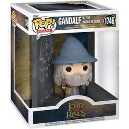 Funko Pop! Figurine Gandalf aux Portes de Durin - Edition Deluxe 9.5 cm en Vinyle - Seigneur des Anneaux