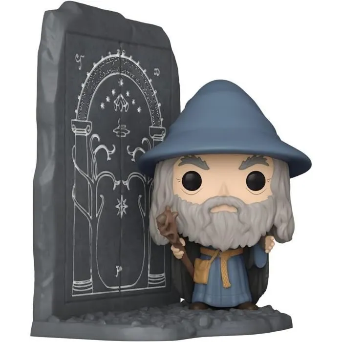 Funko Pop! Figurine Gandalf aux Portes de Durin - Edition Deluxe 9.5 cm en Vinyle - Seigneur des Anneaux