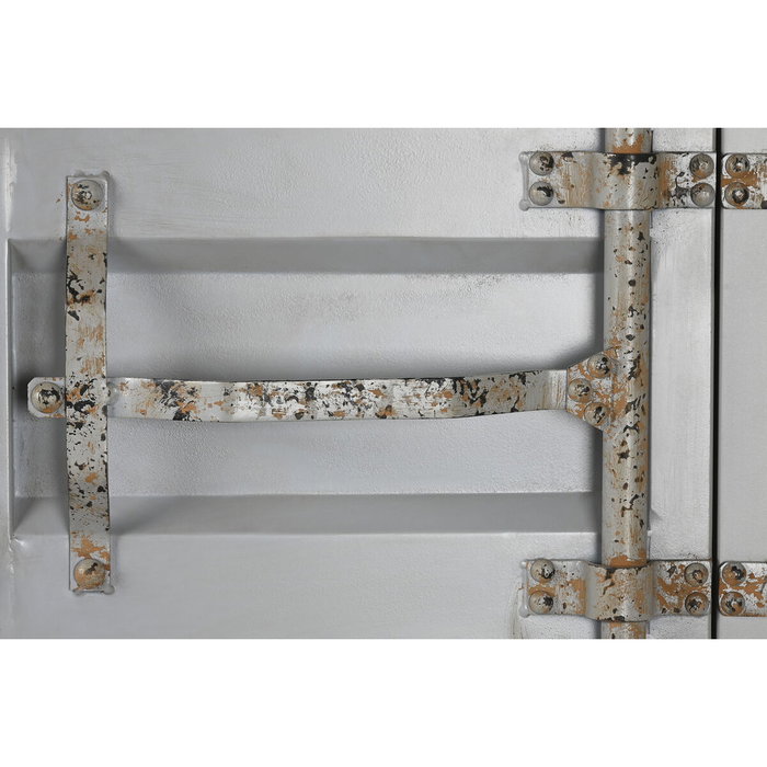 Armoire Home ESPRIT Container Bleu ciel Métal 112 x 46 x 174 cm Armoire Home ESPRIT Container Bleu ciel Métal 112 x 46 x 174 cm