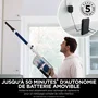 Shark PowerPro IZ380EU Aspirateur balai sans fil avec technologie FloorDetect, anti-emmêlement et système anti-allergène - Léger et flexible