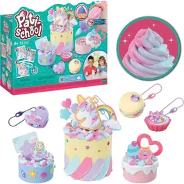 Epoch - Coffret Arc-en-Ciel Deluxe Pati School - Activité Créative pour Enfants avec Décorations Gâteaux et Glaçage