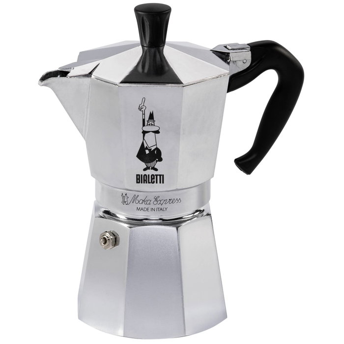 Bialetti Moka Express Cafetière italienne 300 ml Inox