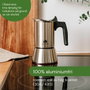 Bialetti Moka Express Cafetière italienne 300 ml Inox