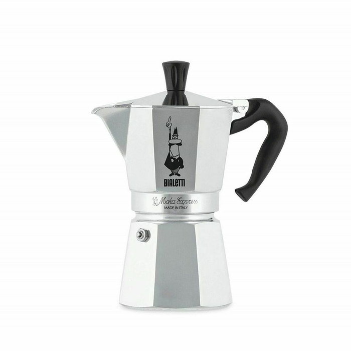 Bialetti Moka Express Cafetière italienne 300 ml Inox
