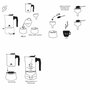 Bialetti Moka Express Cafetière italienne 300 ml Inox