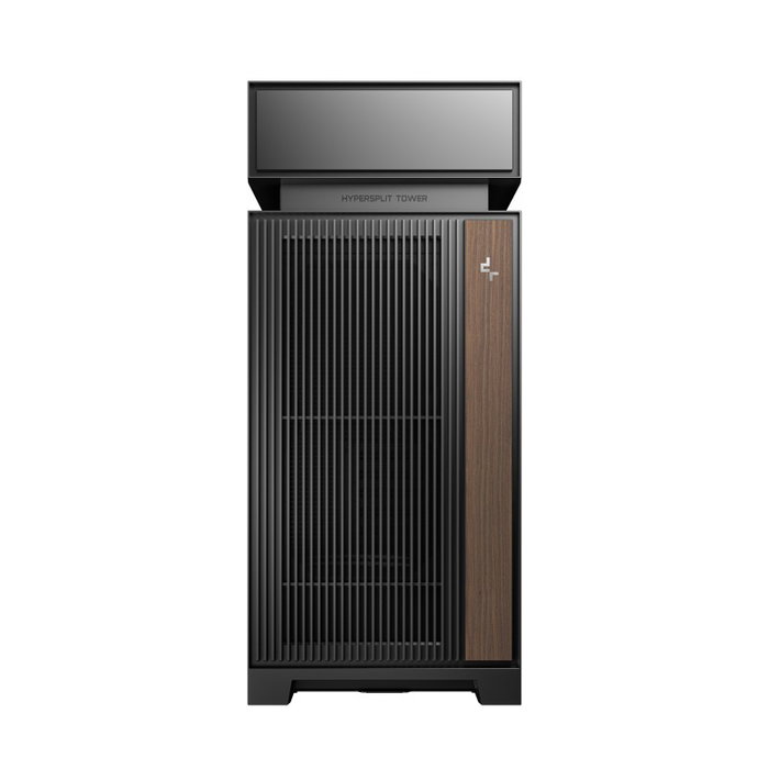 DeepCool CL6600 WH Boîtier Gaming Midi Tower Noir et Bois