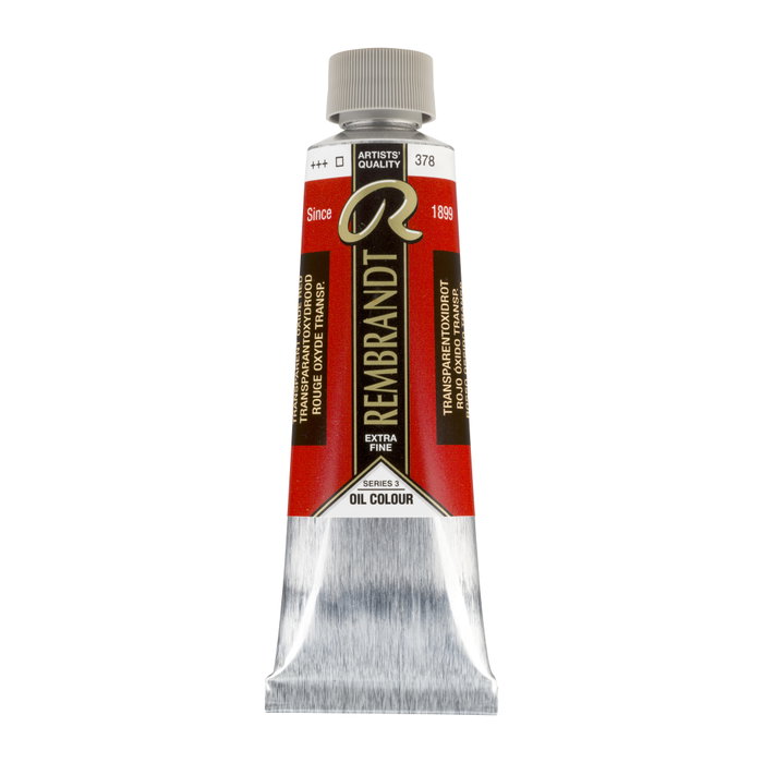 Rembrandt Peinture à l'huile Rouge Oxyde Transparent 378, 150 ml Rembrandt Peinture à l'huile Rouge Oxyde Transparent 378, 150 ml