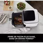 Ninja AF180EUWH Friteuse sans huile Foodi Max, capacité 6.2 L, 2000 W, design blanc, pour des plats croustillants sans culpabilité
