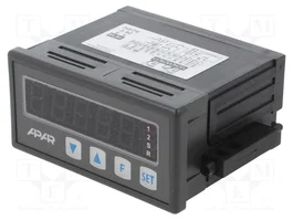APAR Compteur d'impulsions électronique LED SPDT 96x48x79mm