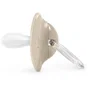 Suavinex Lot de 2 Sucettes Birdies SX Pro 0-6 mois Beige - Tétine symétrique pour développement buccodentaire