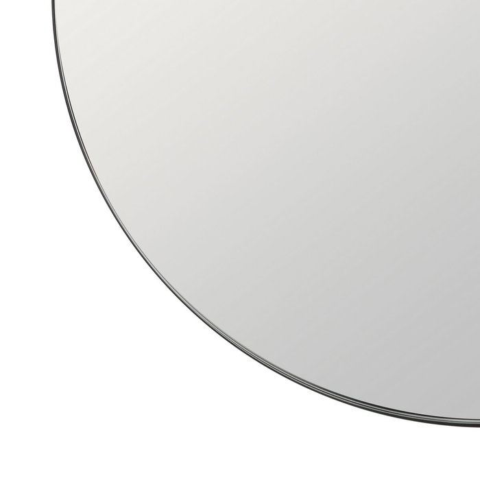 BigBuy Home Miroir mural Noir 60 x 4,2 x 60 cm
