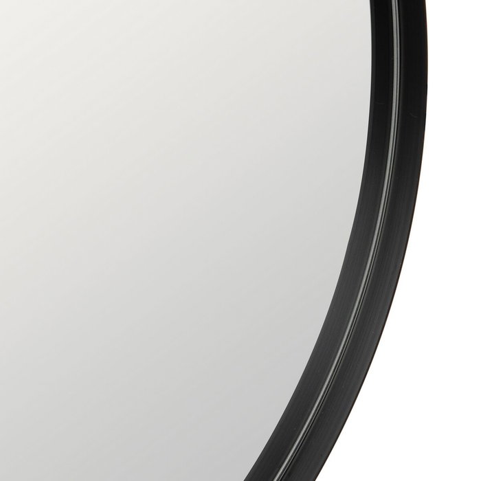 BigBuy Home Miroir mural Noir 60 x 4,2 x 60 cm