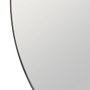 BigBuy Home Miroir mural Noir 60 x 4,2 x 60 cm