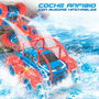 Tachan - Voiture Amphibie Télécommandée à Roues Gonflables pour Terre et Eau avec Bouteille USB, Bateau RC, Véhicule pour Enfants 3+ ans