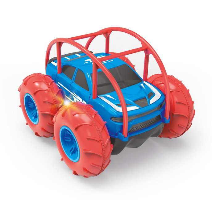 Tachan - Voiture Amphibie Télécommandée à Roues Gonflables pour Terre et Eau avec Bouteille USB, Bateau RC, Véhicule pour Enfants 3+ ans
