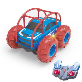 Tachan - Voiture Amphibie Télécommandée à Roues Gonflables pour Terre et Eau avec Bouteille USB, Bateau RC, Véhicule pour Enfants 3+ ans
