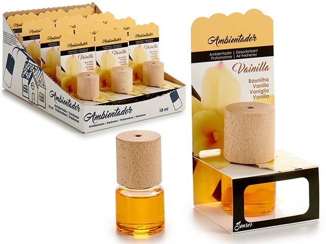 Arte Regal Désodorisant 18 ml Vanille 5,5 x 12 x 6 cm (Set de 12) Arte Regal Désodorisant 18 ml Vanille 5,5 x 12 x 6 cm (Set de 12)
