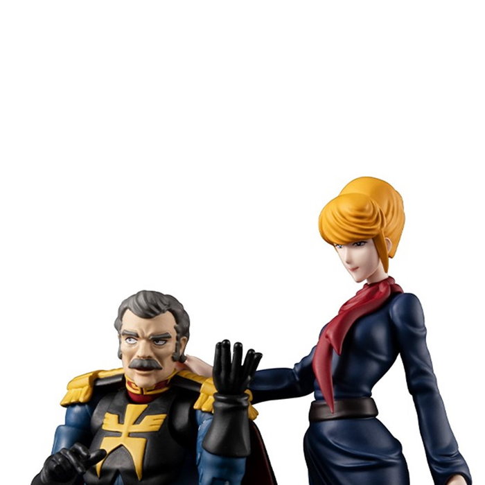 Megahouse G.M.G Gundam Military Generation Figurine Ramba Ral & Crowley Hamon Mobile Suit Gundam 1/8 ABS PVC