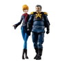 Megahouse G.M.G Gundam Military Generation Figurine Ramba Ral & Crowley Hamon Mobile Suit Gundam 1/8 ABS PVC