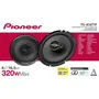 Pioneer TS-A1671F Haut-parleurs coaxiaux 3 voies 16,5 cm pour voiture - 320 W max - 70 W RMS - Profondeur 48 mm