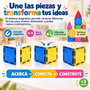 Jugatoys - magnetics Jeu de construction Magnético Castillo 50 pièces