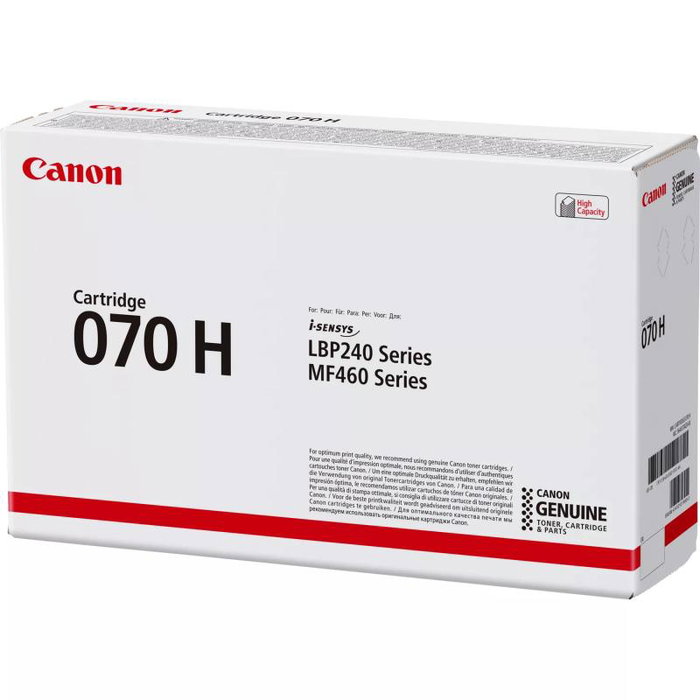 Canon Cartouche 070 H pour imprimante, référence 5640C002 - Toner noir