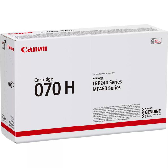 Canon Cartouche 070 H pour imprimante, référence 5640C002 - Toner noir