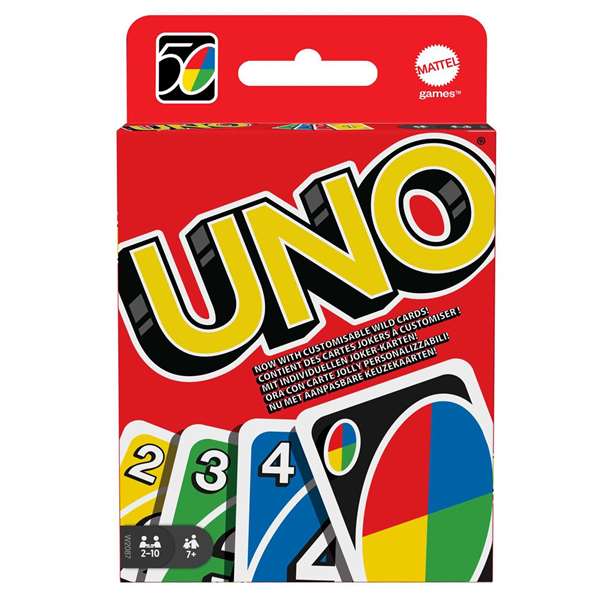 Mattel Jeu Uno - Jeu de cartes en espagnol/portugais - À partir de 5 ans Mattel Jeu Uno - Jeu de cartes en espagnol/portugais - À partir de 5 ans