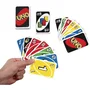 Mattel Games Uno - Jeu de cartes familial - Version française - Jeu de société classique pour 2 à 10 joueurs à partir de 7 ans - Réf. W2087