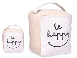 GIFTDECOR Tope Puerta Cubo Be Happy Blanc