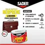 Sader - Colle contact néoprène liquide extra forte pour bois, cuir, caoutchouc, liège, métal, plastique - Prise immédiate - Boîte 250 ml