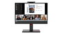 Lenovo Moniteur TIO 22 Gen 5 21.5" FHD IPS (1920 x 1080, 250 cd/m2, 1000:1, 6 ms) avec webcam 1080p, ThinkShutter, haut-parleurs intégrés - HDMI, DisplayPort, USB