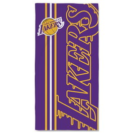 Serviette Los Angeles Lakers en coton 70x140 cm