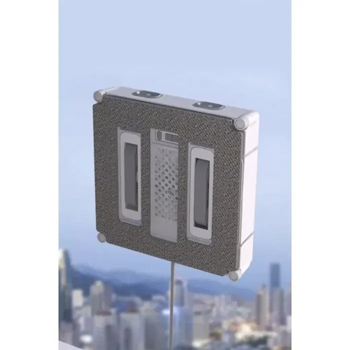 Hutt Robot Lave-Vitre W9 - Puissance d'aspiration 3800 Pa - 4 Buses de pulvérisation - Réservoir d'eau 150 ml - Nettoyage automatique des vitres