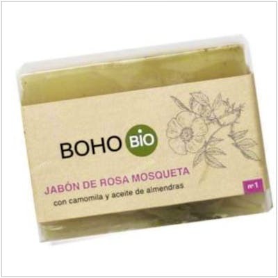 BOHO Savon Rose Mosquée, Camomille et Amandes 102g BOHO Savon Rose Mosquée, Camomille et Amandes 102g
