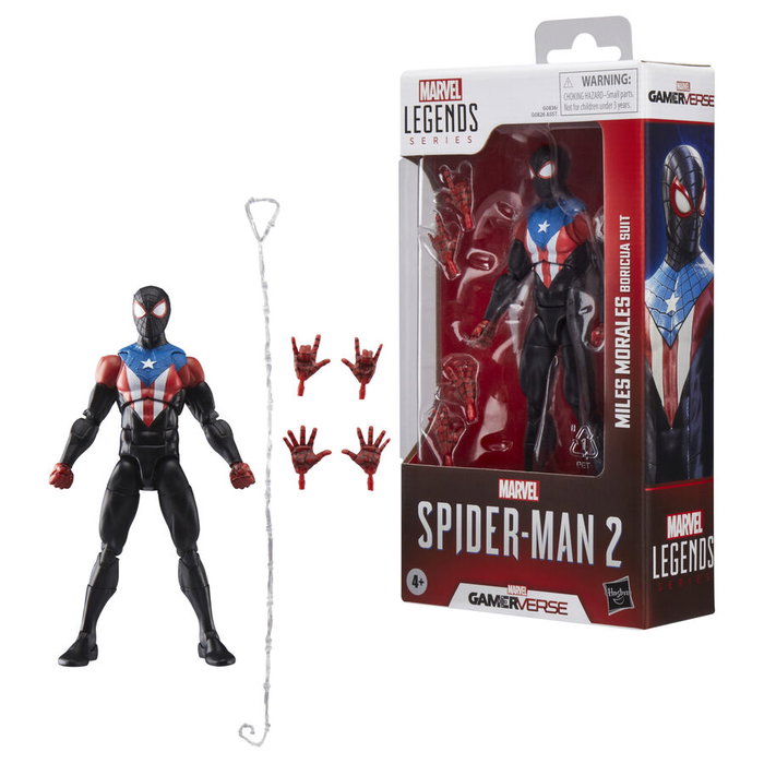 Hasbro Marvel Legends Miles Morales Boricua Suit Spider-Man 2
