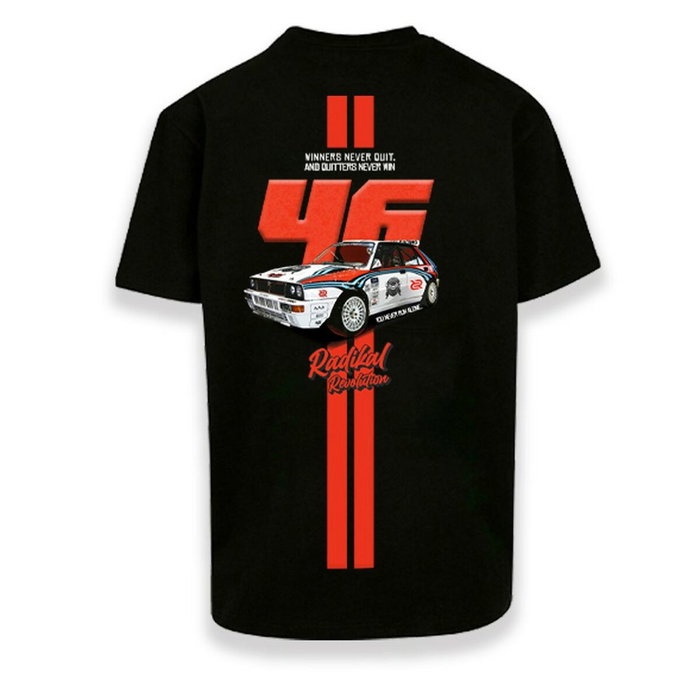 Radikal Revolution T-shirt Winners Never Quit Noir Taille L Radikal Revolution T-shirt Winners Never Quit Noir Taille L