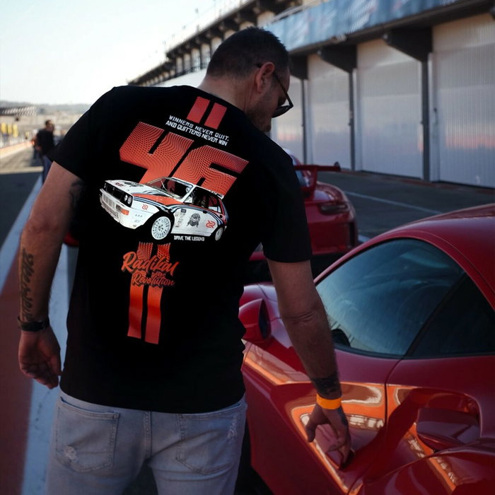 Radikal Revolution T-shirt Winners Never Quit Noir Taille L Radikal Revolution T-shirt Winners Never Quit Noir Taille L
