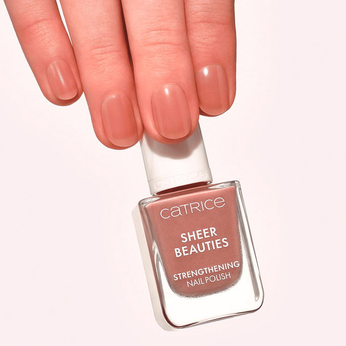 Catrice Vernis fortifiant à ongles Sheer Beauties N°070 Dusty Romance - Soin pour ongles fragiles - 10.50 ml