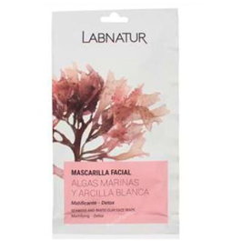 LABNATUR BIO Mascarilla Facial algas marinas-arcilla 24uds x 15ml
