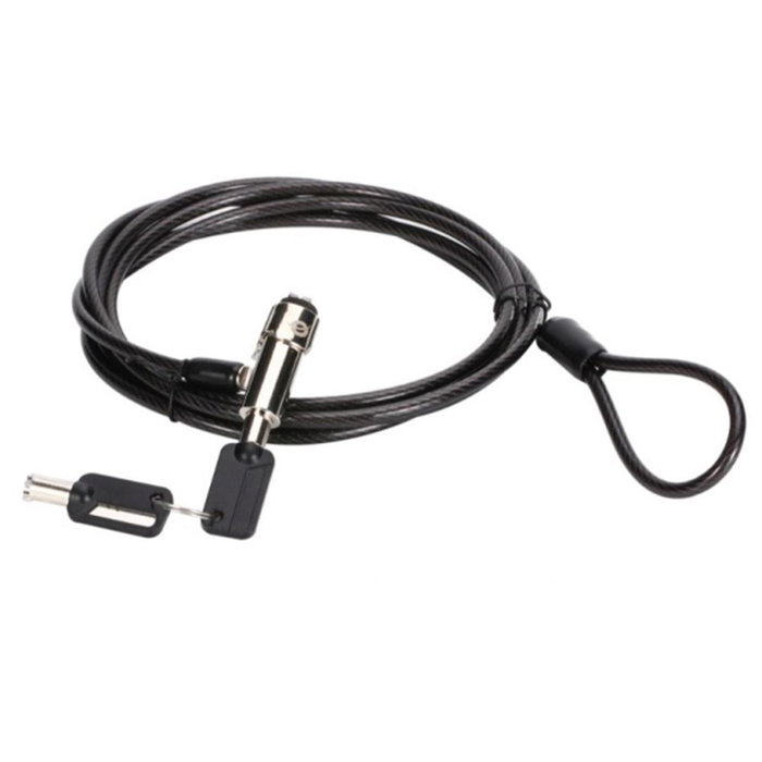 Conceptronic CUSTODIO02BN Câble de Sécurité Nano Lock pour Ordinateur Portable avec Clé, 1,8 m, Noir Conceptronic CUSTODIO02BN Câble de Sécurité Nano Lock pour Ordinateur Portable avec Clé, 1,8 m, Noir